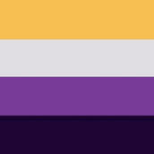 Nonbinary flag!