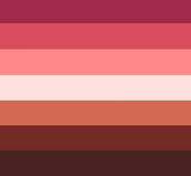 Lesbian flag!